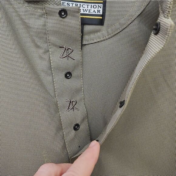 Zero Restriction Golf Outerwear‎ Tan men's windstopper pullover golf core LG - Picture 5 of 12